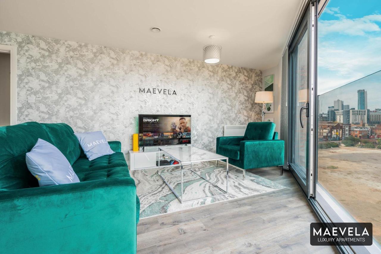 Maevela Apartments - Luxury Top Floor Penthouse - With Parking - 2 Bedroom New Build Apartment ✪ City Centre, Digbeth ✓ With Huge Patio Sliding Doors - City View - Rooftop Terrace - Ps4 & Smart Tv'S Birmingham Exterior foto