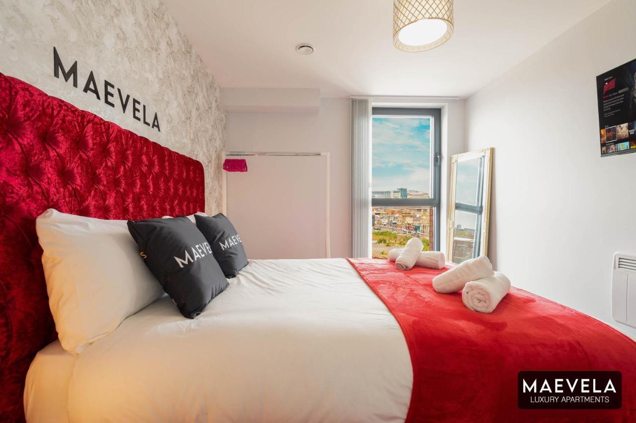 Maevela Apartments - Luxury Top Floor Penthouse - With Parking - 2 Bedroom New Build Apartment ✪ City Centre, Digbeth ✓ With Huge Patio Sliding Doors - City View - Rooftop Terrace - Ps4 & Smart Tv'S Birmingham Exterior foto