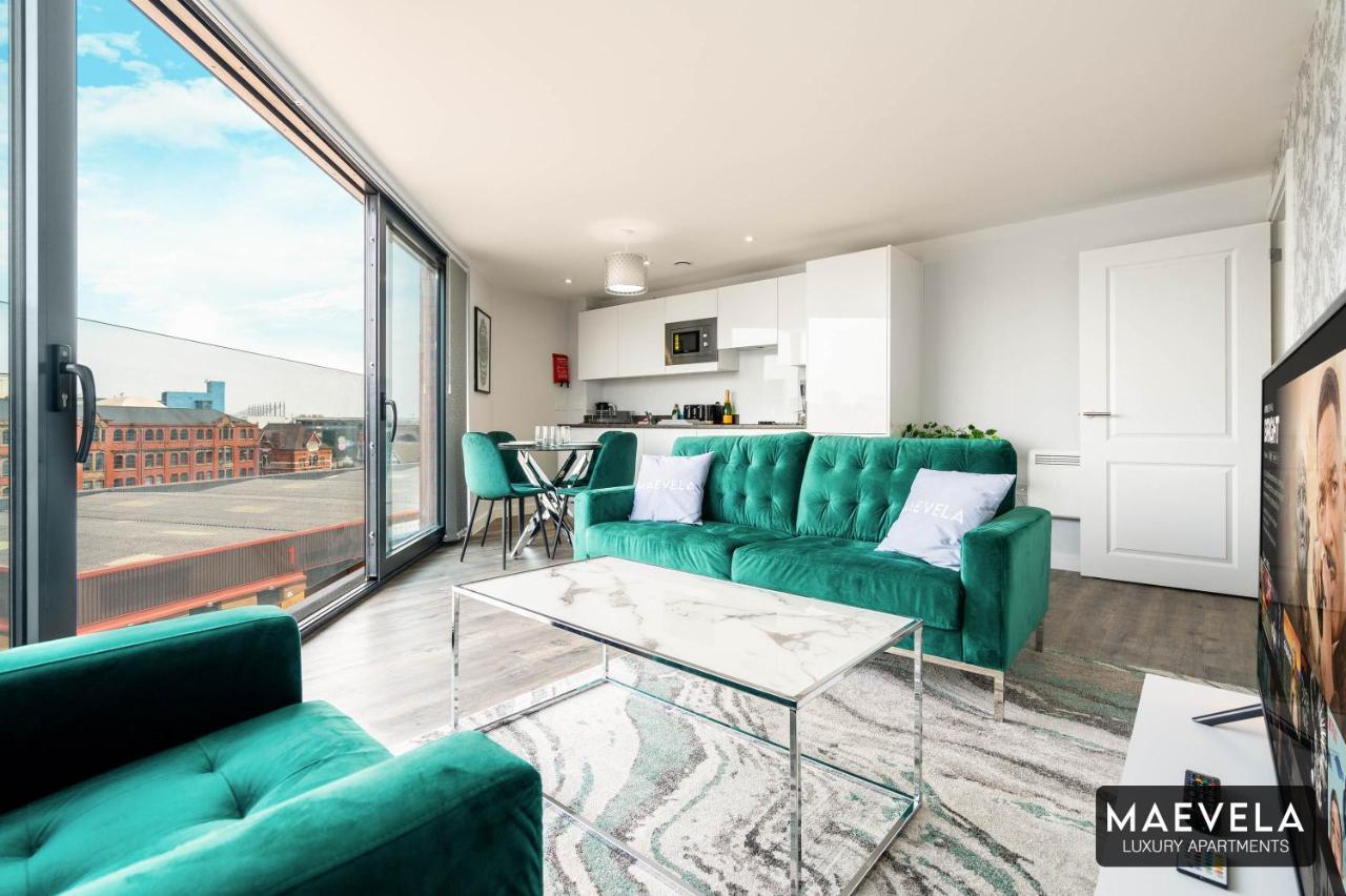 Maevela Apartments - Luxury Top Floor Penthouse - With Parking - 2 Bedroom New Build Apartment ✪ City Centre, Digbeth ✓ With Huge Patio Sliding Doors - City View - Rooftop Terrace - Ps4 & Smart Tv'S Birmingham Exterior foto